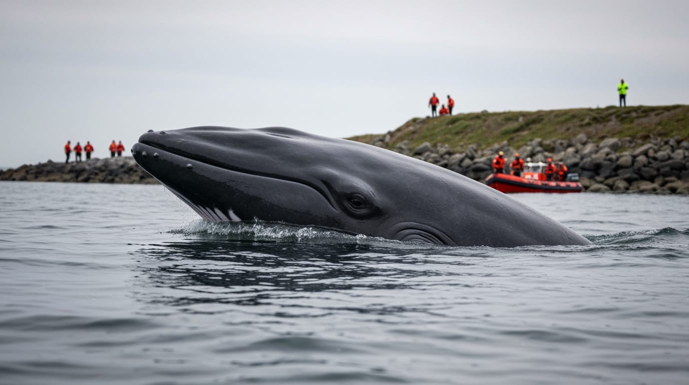 Humpback Whale 'Timmy' Reaches Danish Waters in Daring Rescue Bid