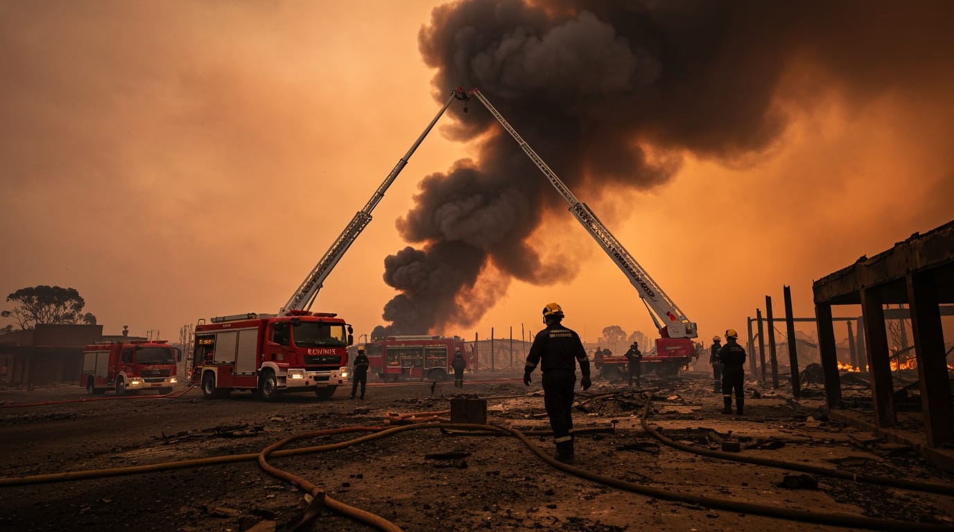 Catastrophic Bushfires Ravage Victoria, Three Missing Amid Intense Heatwave
