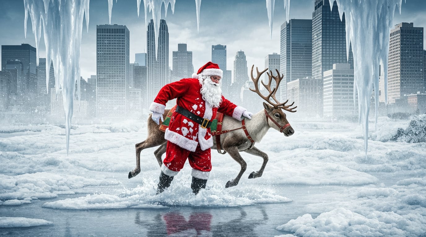 The North Pole Under Threat: Can the Spirit of Winter Endure a Melting World?