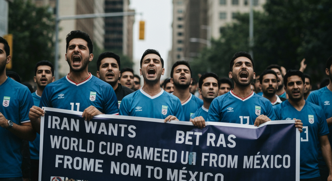 Iran Seeks World Cup Relocation Amid Escalating Tensions with U.S.