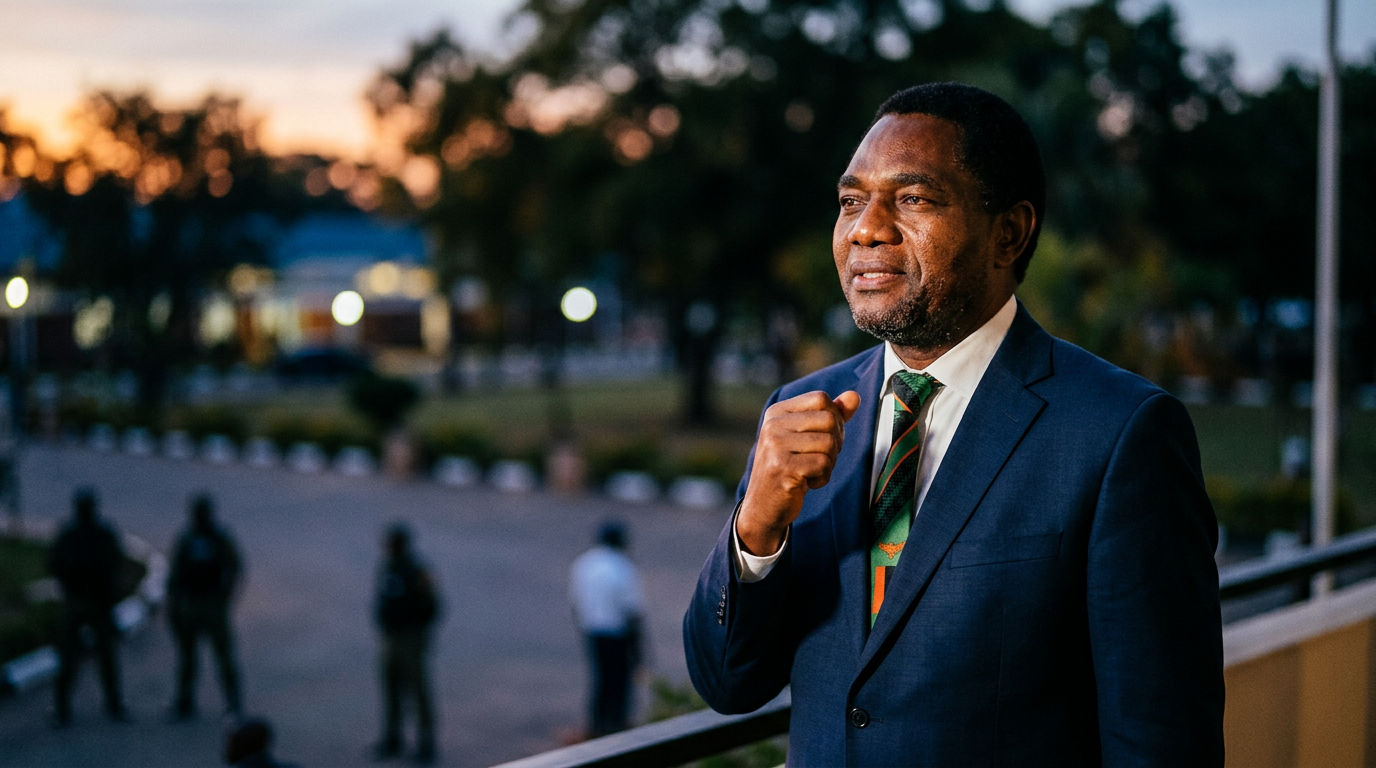 Hichilema Secures Second Term in Zambian Presidential Election