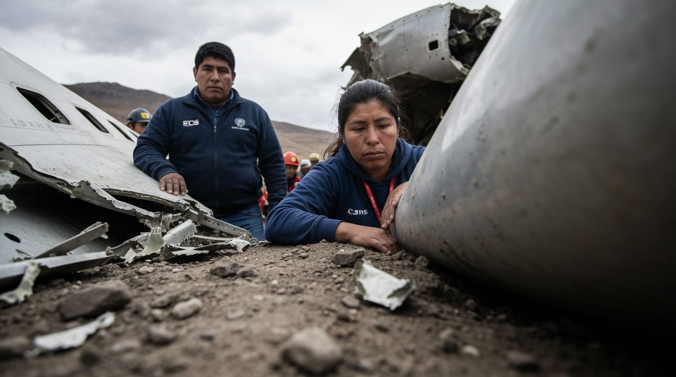Deadly Cargo Plane Crash Near La Paz Kills 15, Scatters Banknotes Across El Alto Avenue