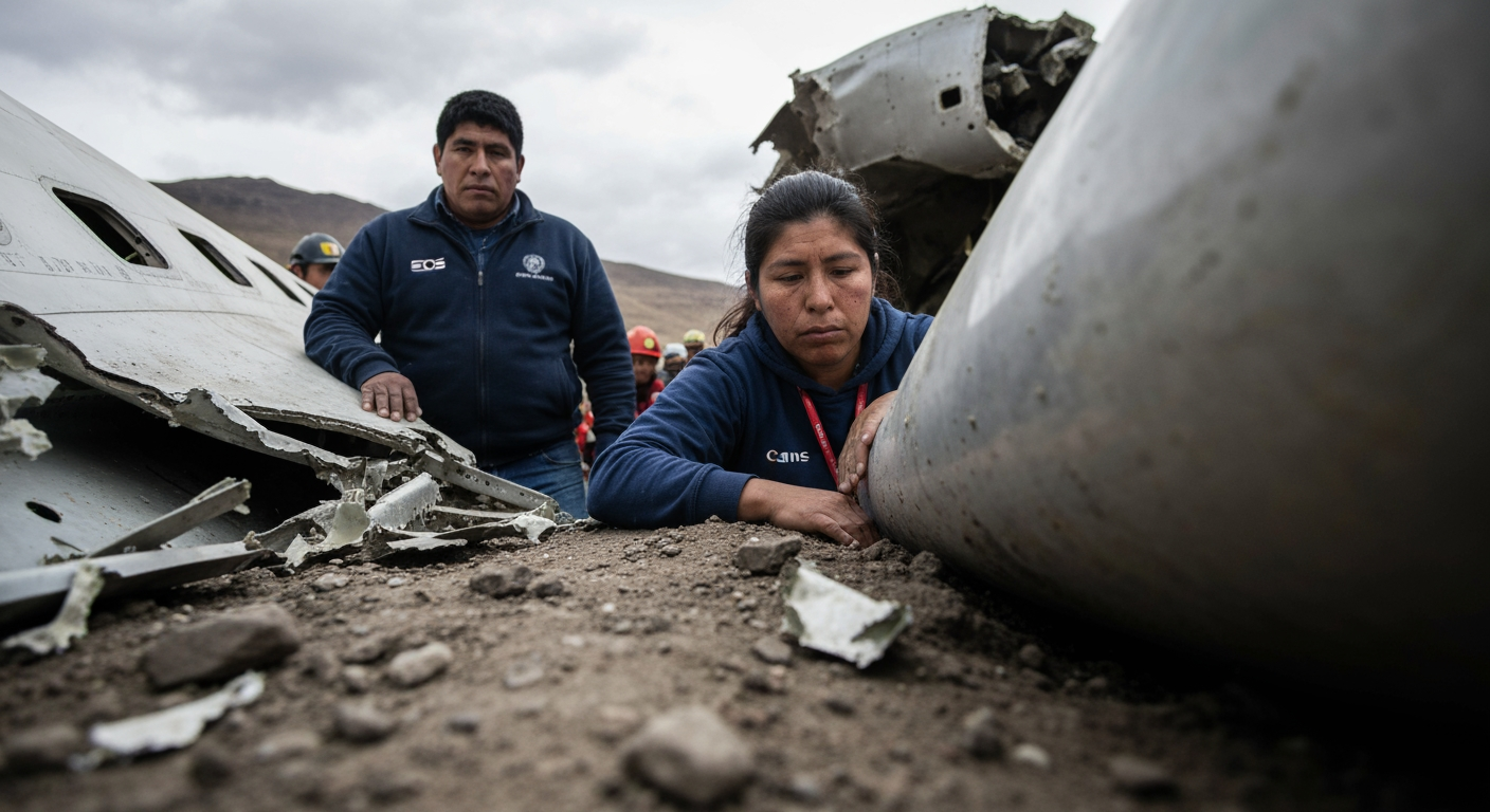 Deadly Cargo Plane Crash Near La Paz Kills 15, Scatters Banknotes Across El Alto Avenue