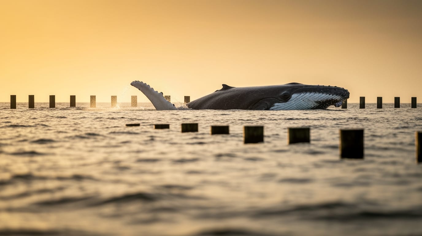 Humpback Whale Finds Freedom After Days Stranded on German Coast
