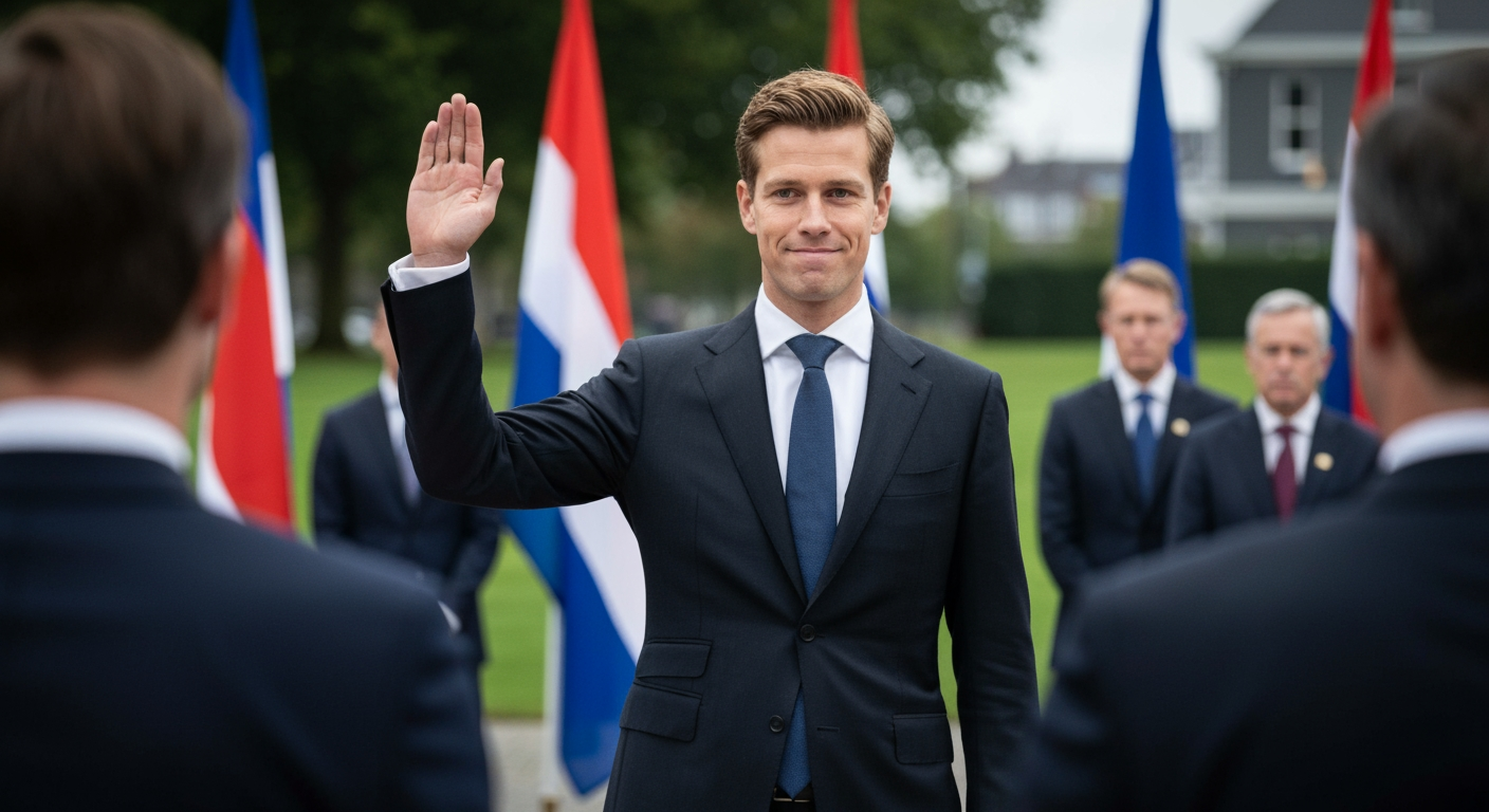Rob Jetten Sworn In, Becomes Netherlands' Youngest Prime Minister Amidst Political Shift