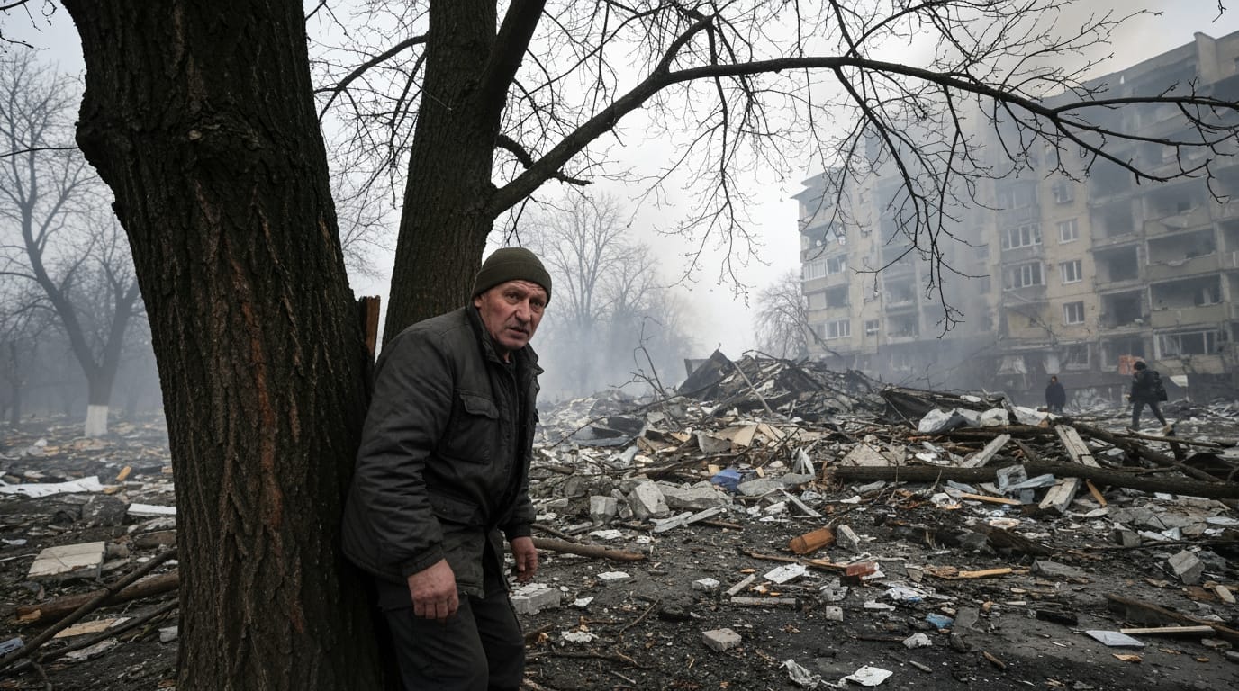 Kyiv Endures 'Night of Horror' as Massive Russian Barrage Kills Dozens, Injures Scores