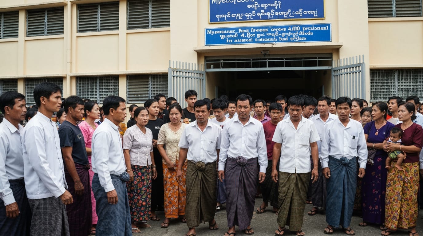 Myanmar Junta Pardons Over 4,500 Prisoners in Annual New Year Amnesty