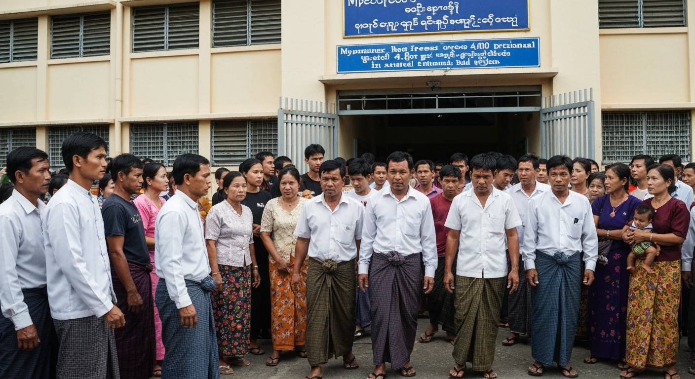 Myanmar Junta Pardons Over 4,500 Prisoners in Annual New Year Amnesty