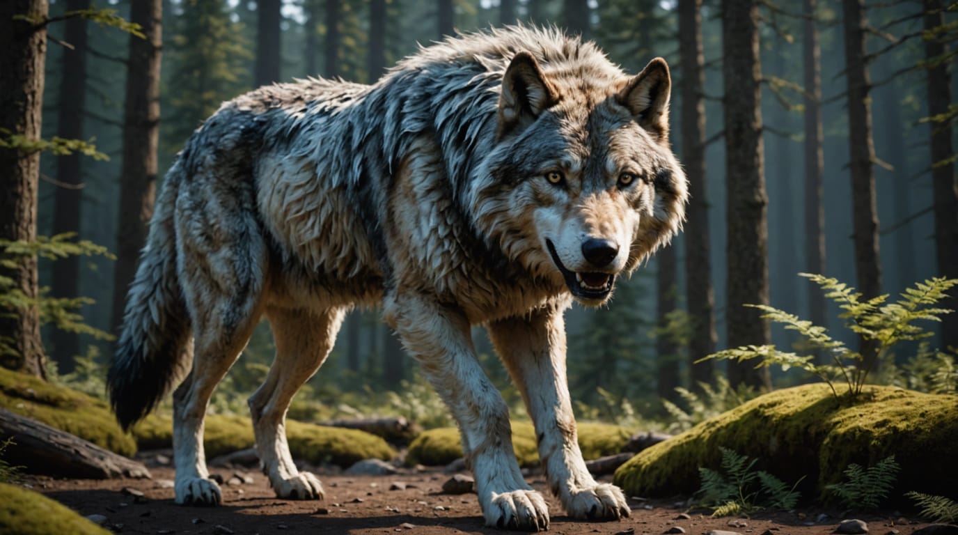 Dire Wolf Returns: Scientists Resurrect Extinct Species Through Gene Editing