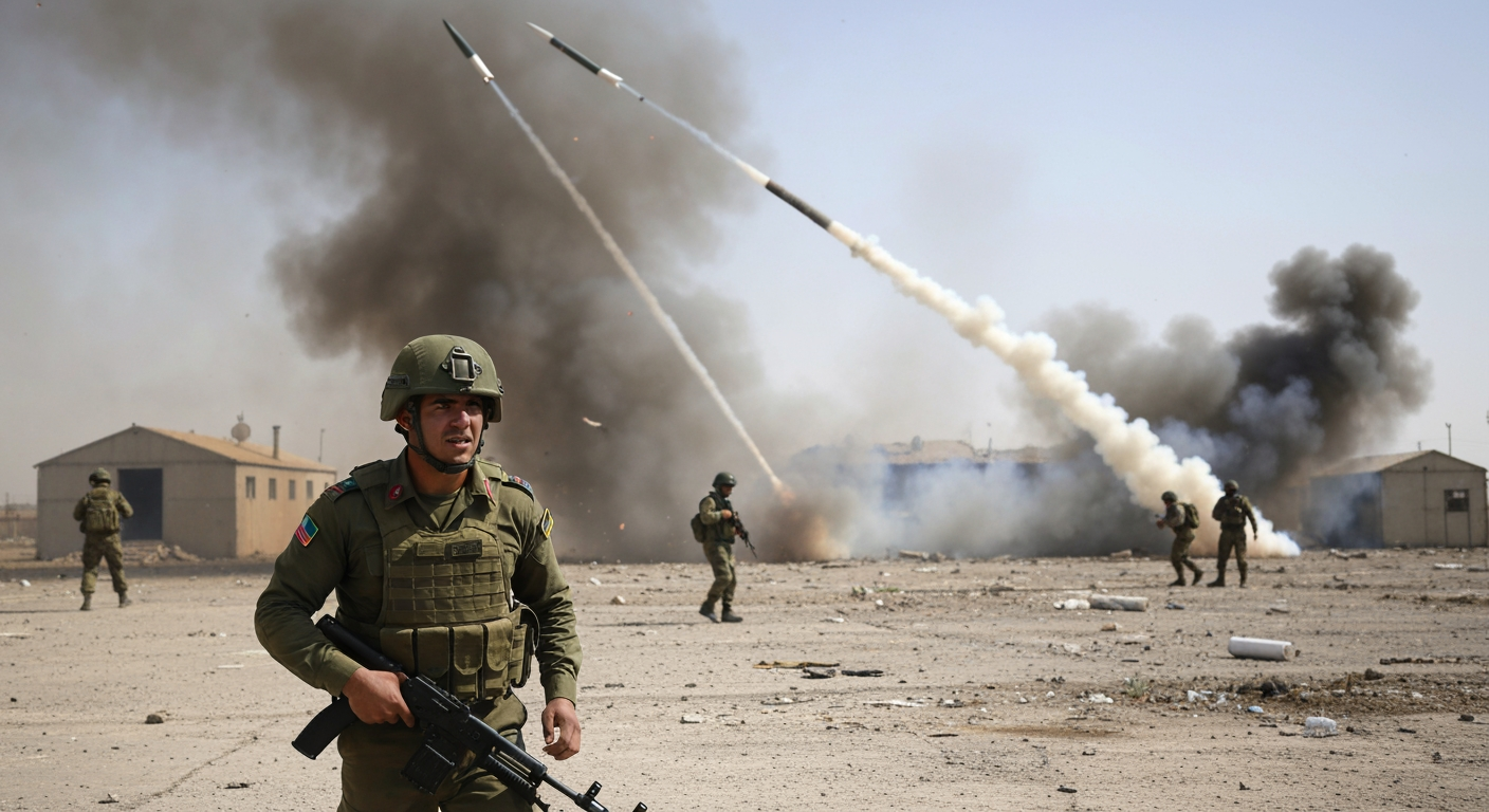 U.S. Intercepts Iranian Missiles, Shattering Fragile Calm in Middle East Conflict
