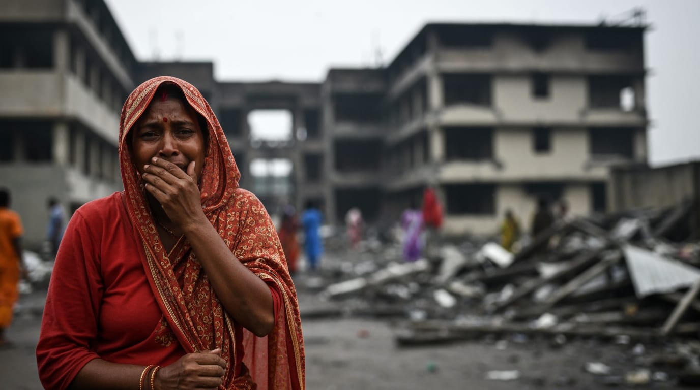Deadly Blaze Engulfs Odisha Hospital ICU, Claiming Ten Lives Amidst Urgent Evacuations