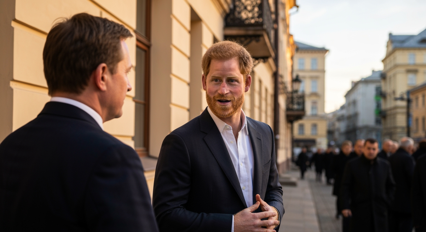 Prince Harry Makes Third Unannounced Visit to Ukraine, Urging Global Focus on Ongoing Conflict