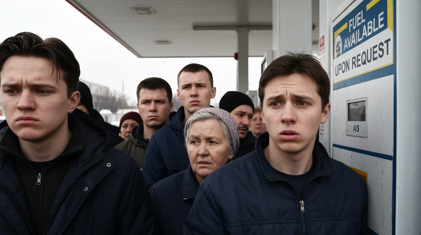 Russia's Unprecedented Fuel Crisis: A Litmus Test for Putin's Stability Amidst Intensified Ukrainian Strikes