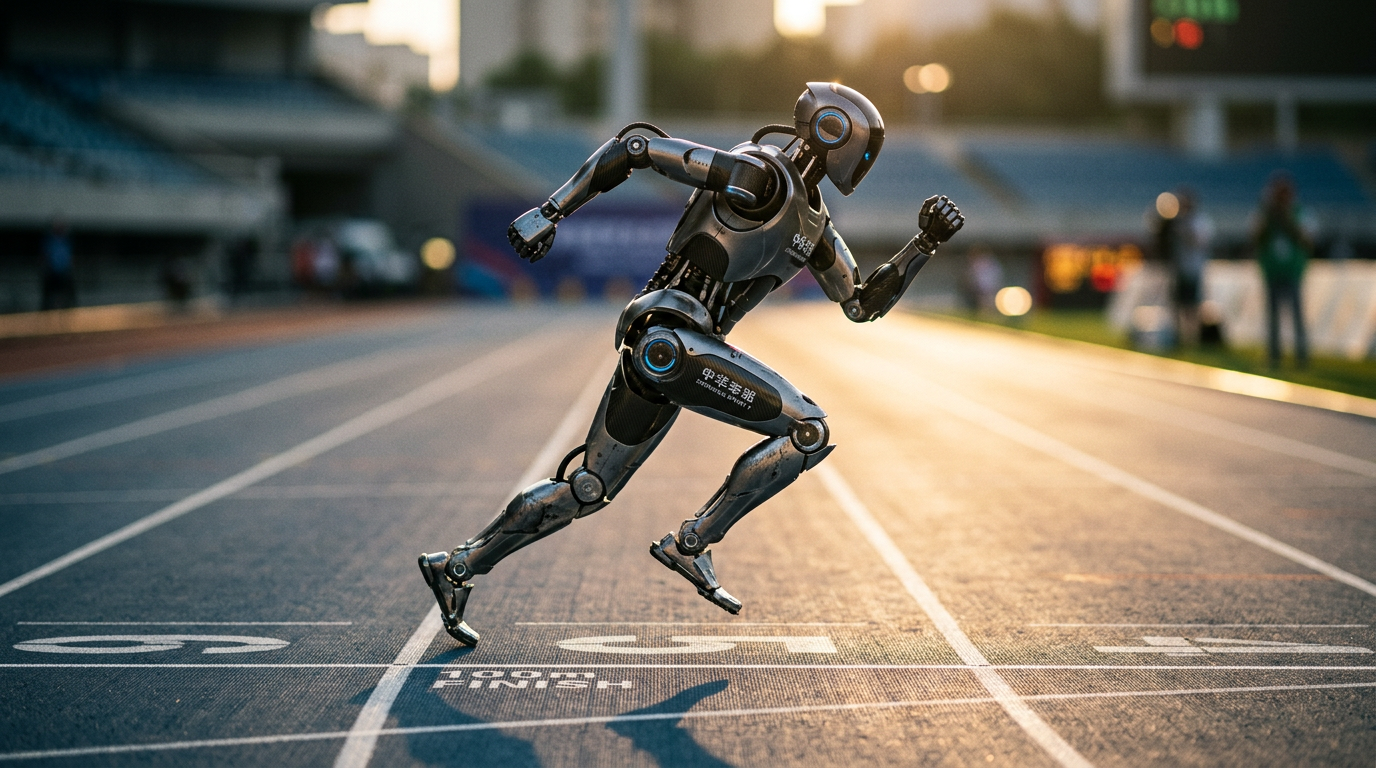 Dawn of a New Era: Chinese Robot 'Lightning' Shatters Usain Bolt's 100-Meter World Record