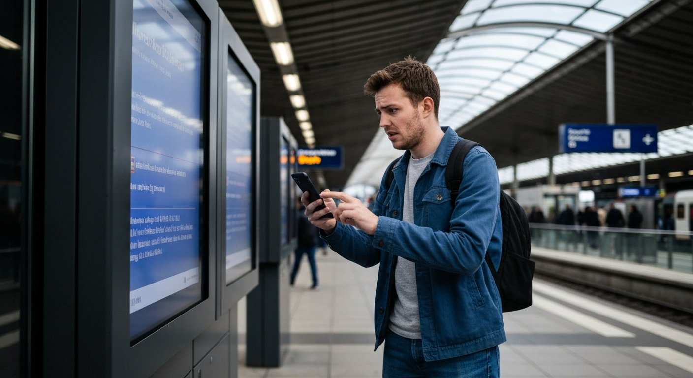 Deutsche Bahn Systems Hit by Cyberattack, Disrupting National Rail Services