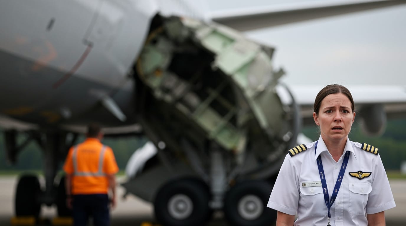 Lufthansa Boeing 787-9 Suffers Nose Gear Collapse at Frankfurt Airport, Staff Injured