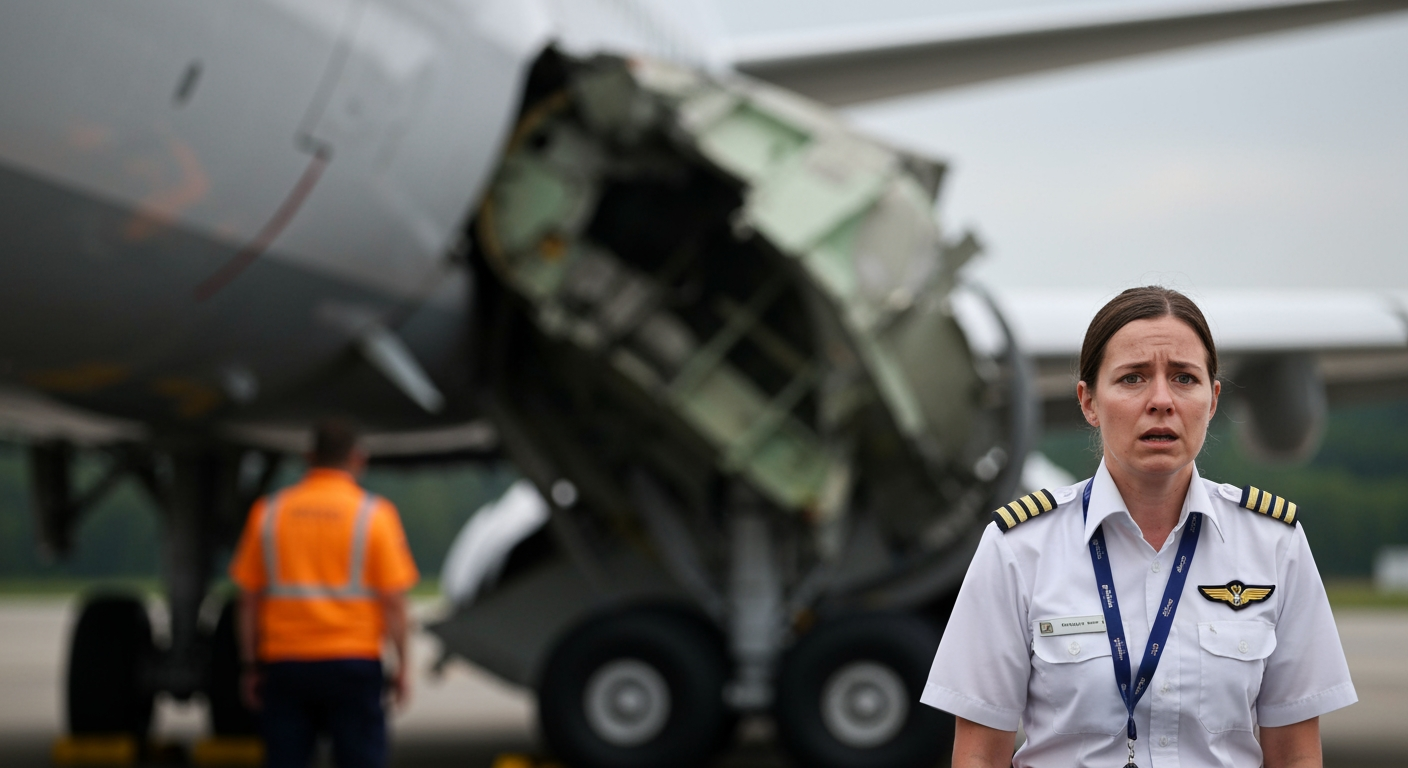 Lufthansa Boeing 787-9 Suffers Nose Gear Collapse at Frankfurt Airport, Staff Injured