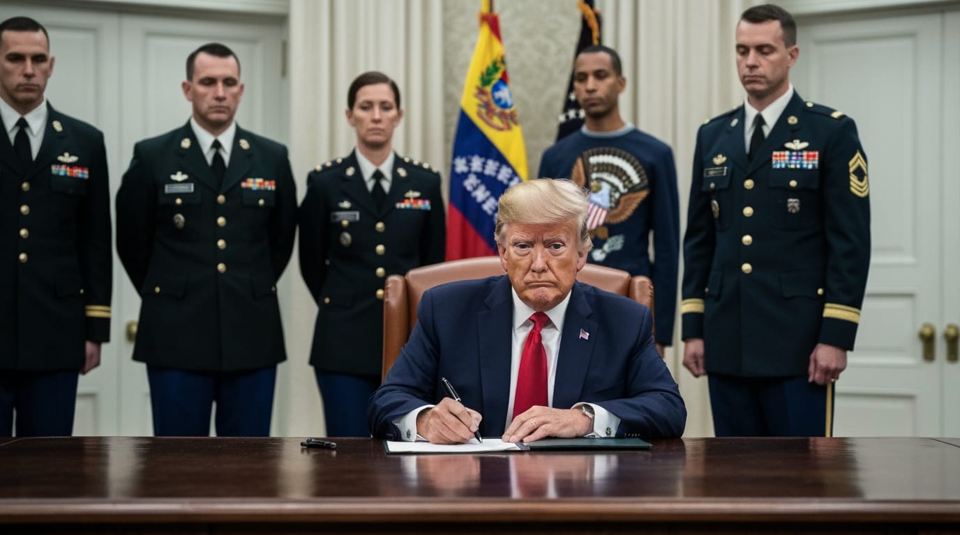 Trump Orders "Total and Complete Blockade" on Venezuela's Sanctioned Oil Tankers, Escalating Pressure Campaign