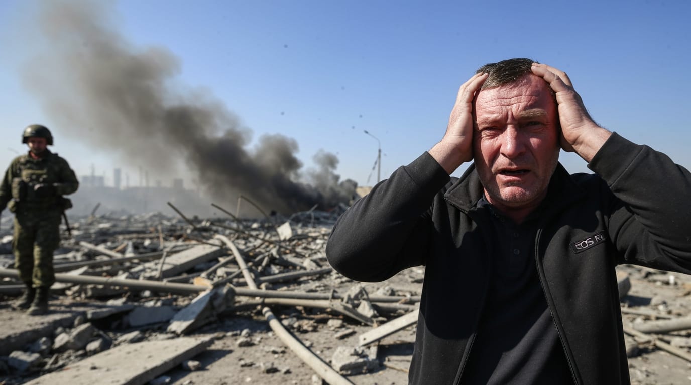 Russia Unleashes Deadly Barrage Across Ukraine, Civilians Bear Brunt of Overnight Attacks