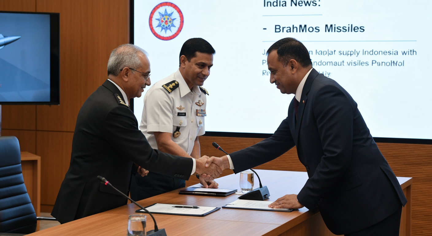India-Indonesia Forge Landmark Missile Deal, Bolstering Strategic Ties in Indo-Pacific