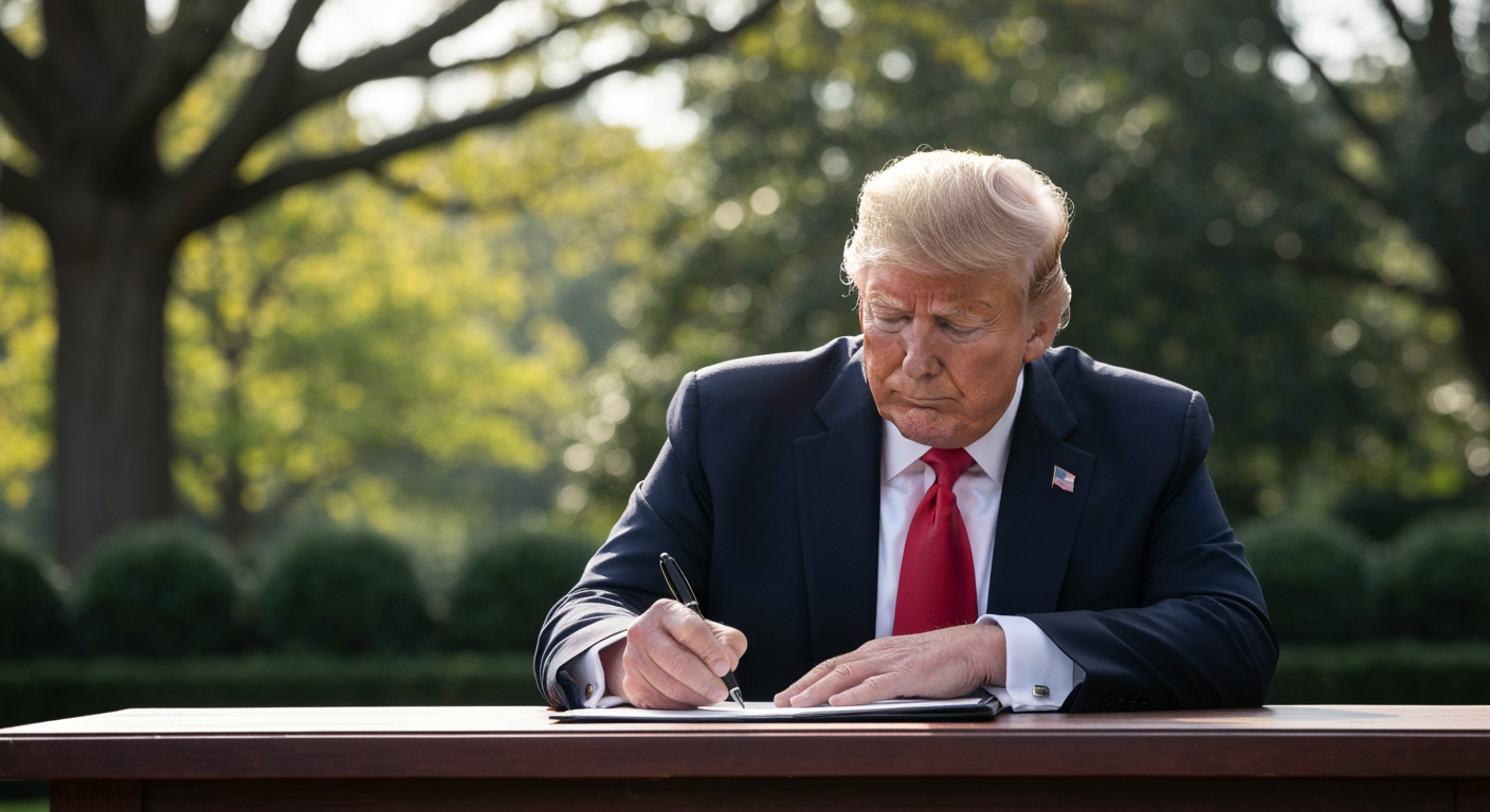 Trump Signs Interim Agreement to End Iran Conflict, Reopening Vital Shipping Lanes