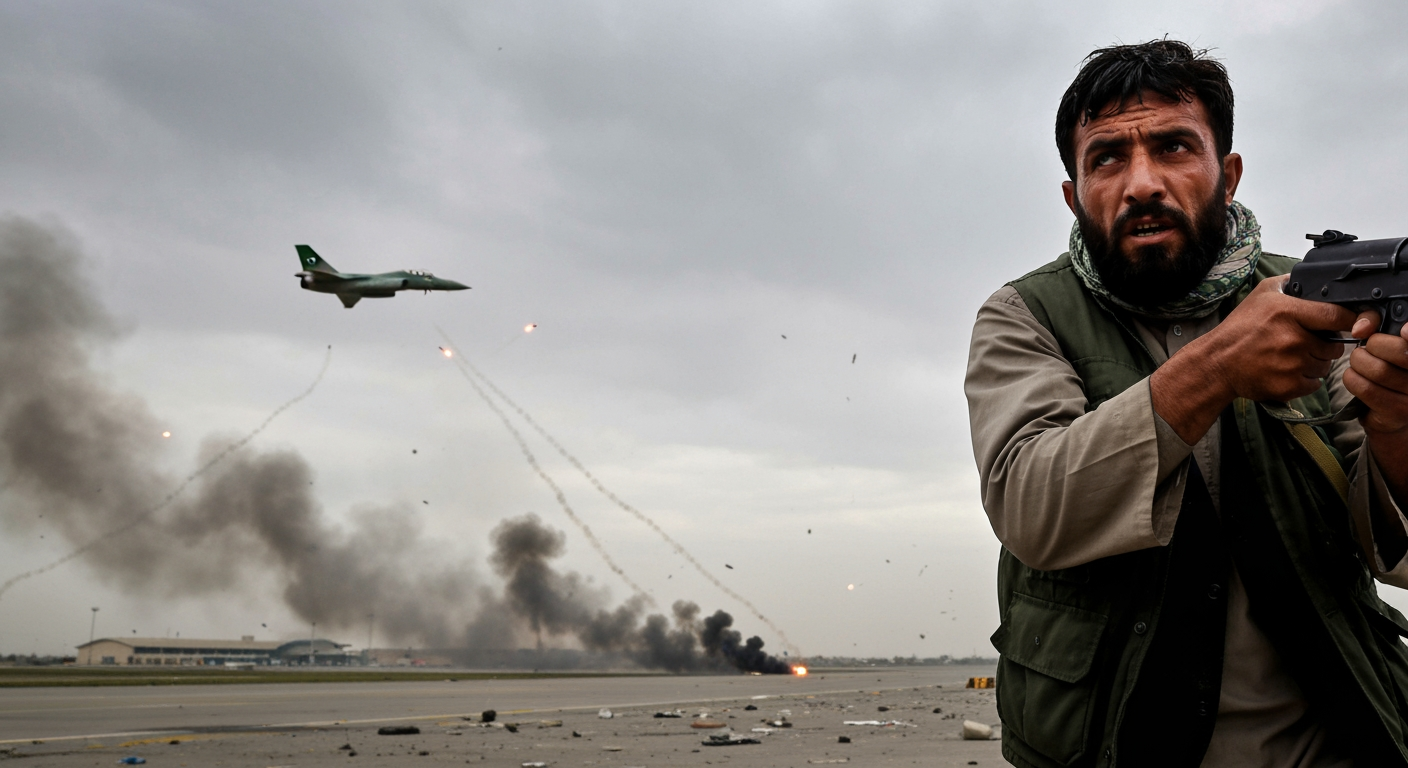 Afghan Forces Claim to Engage Pakistani Jets Over Kabul Amid Escalating "Open War"