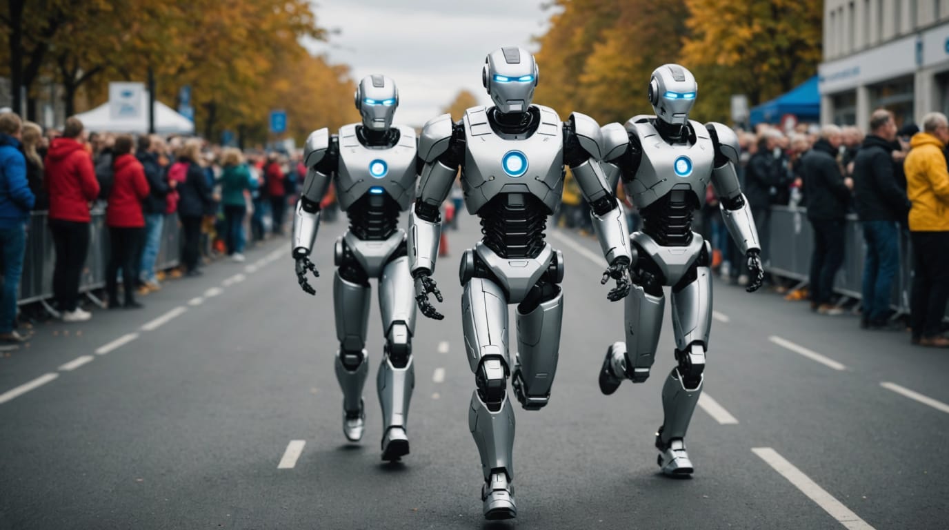 Humans Triumph Over Robots in Beijing Half-Marathon Debut