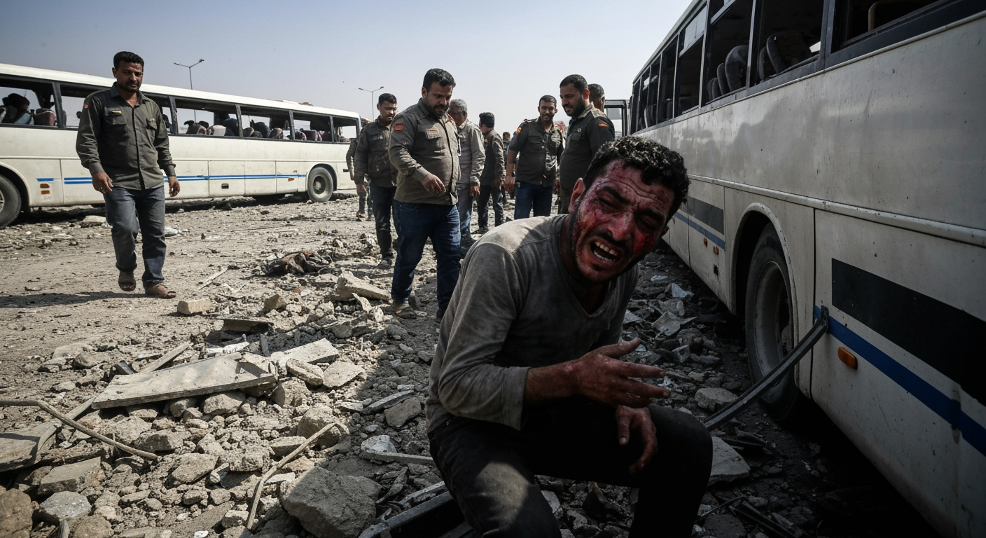 Dozens Killed, Injured in Catastrophic Bus Collision on Syria's Perilous Eastern Highway
