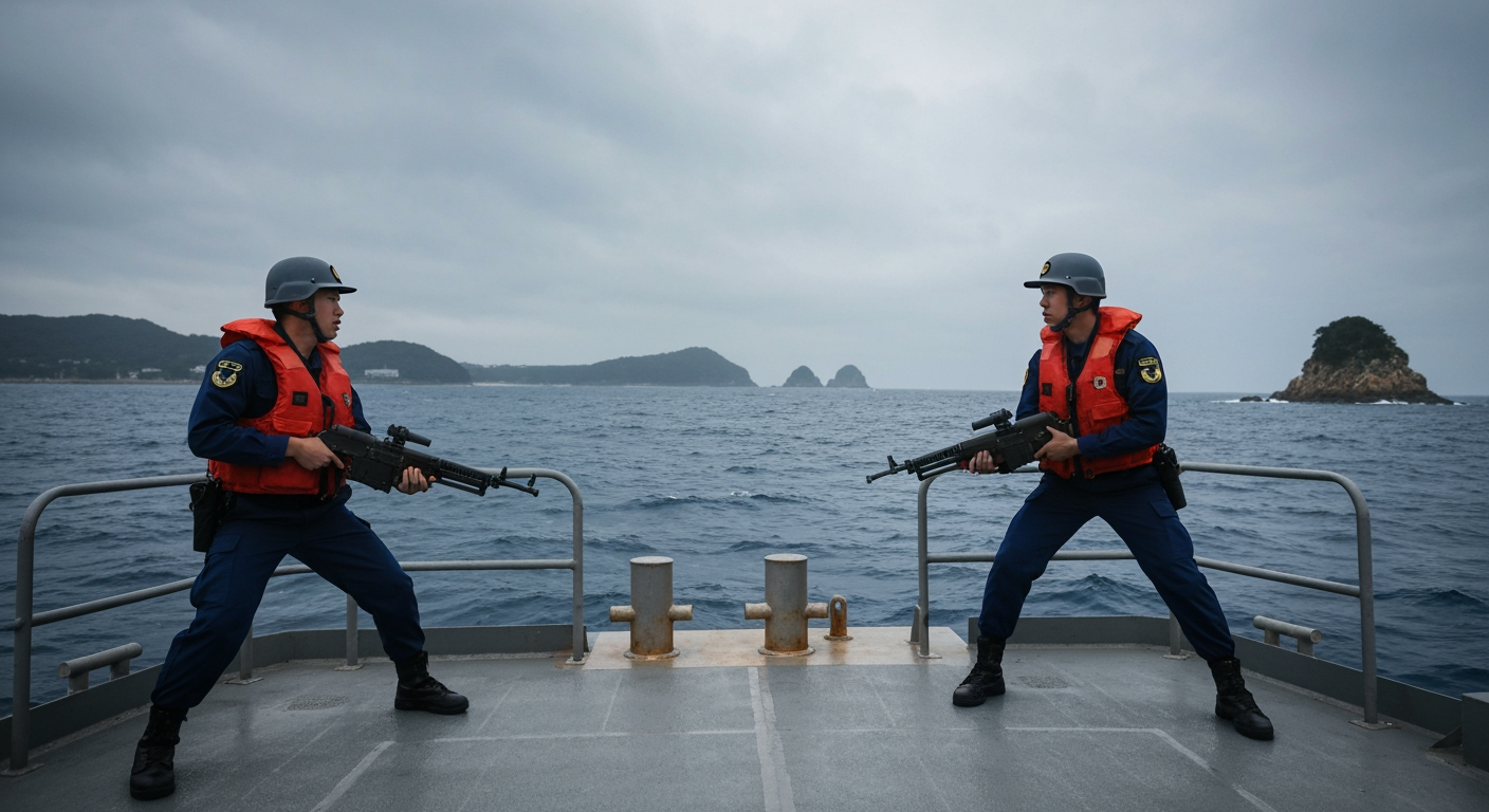 Coast Guard Standoff Escalates Tensions Between Japan and China Near Disputed Islands