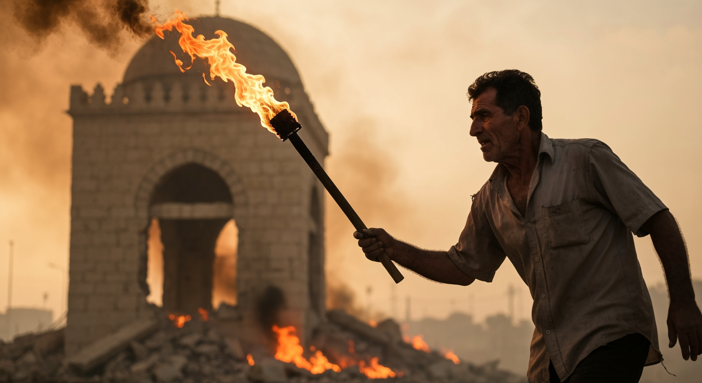 Incendiary Acts Escalate Tensions in West Bank as Settlers Torch Mosques