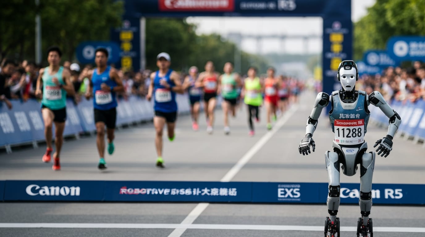 Robotic Runners Shatter Human Half-Marathon Record in Beijing