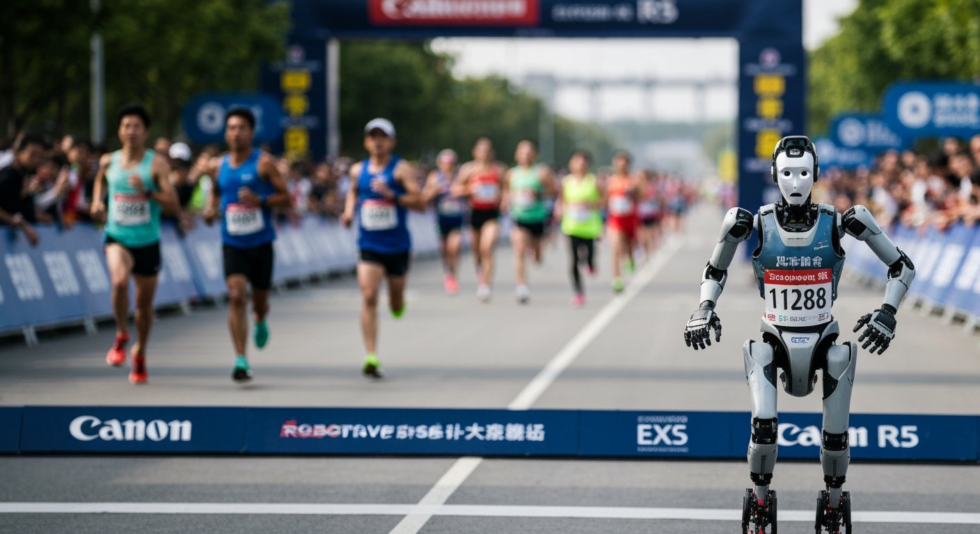 Robotic Runners Shatter Human Half-Marathon Record in Beijing