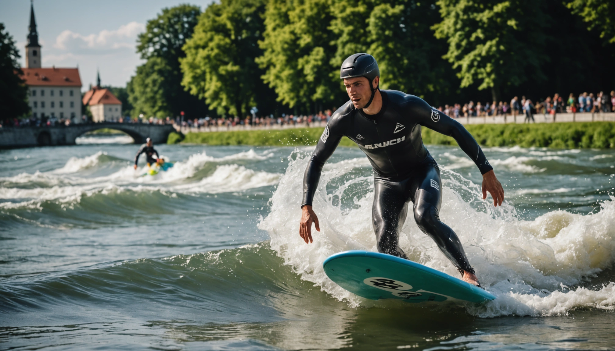 Munich's Famous Eisbach River Surfing Spot Closed After Serious Accident
