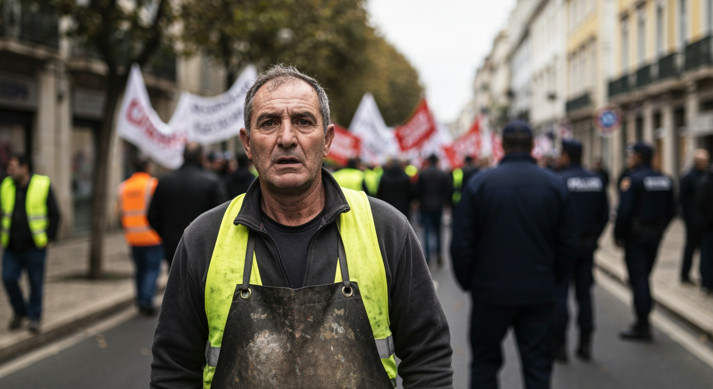 Portugal Grinds to Halt: Nationwide General Strike Paralyses Services Over Contentious Labor Reforms