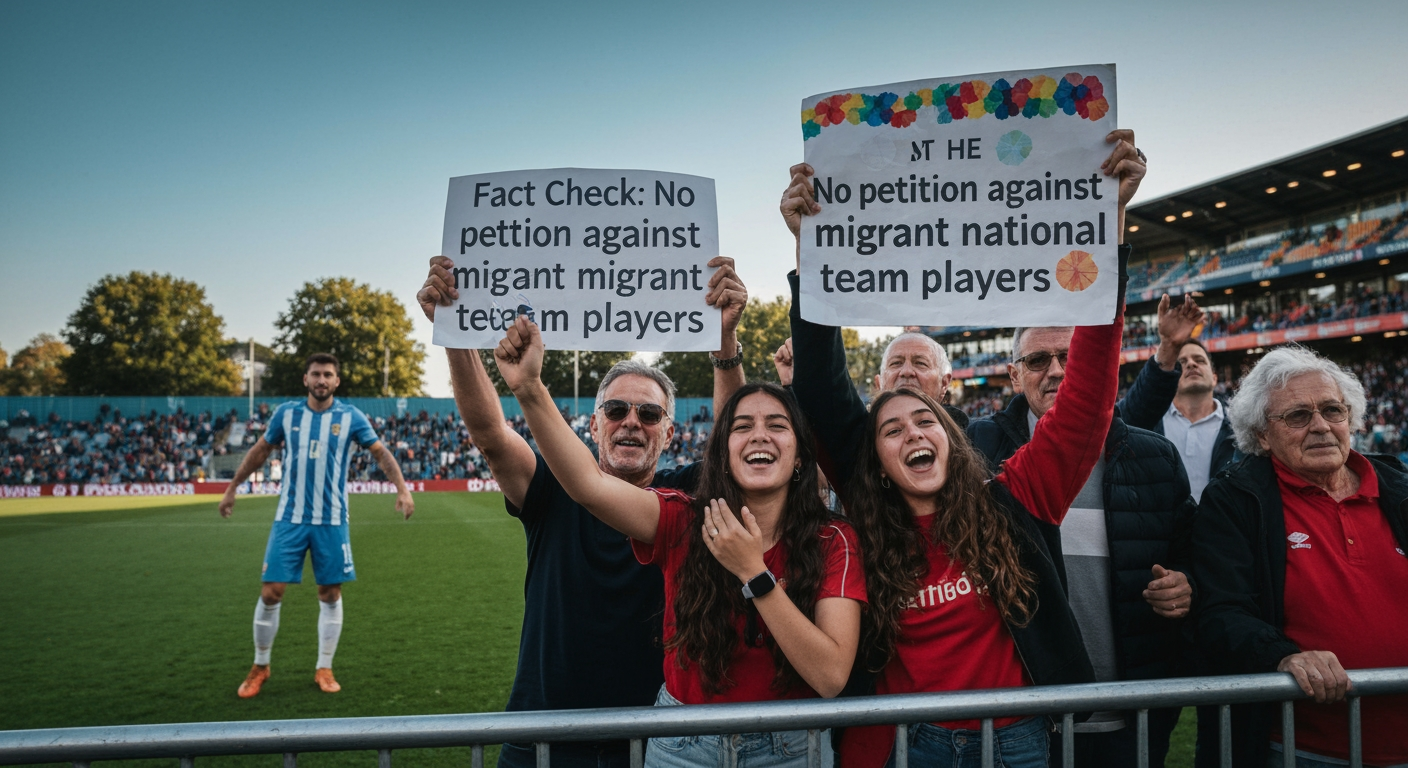 No Credible Evidence of Petition Against Migrant National Team Players