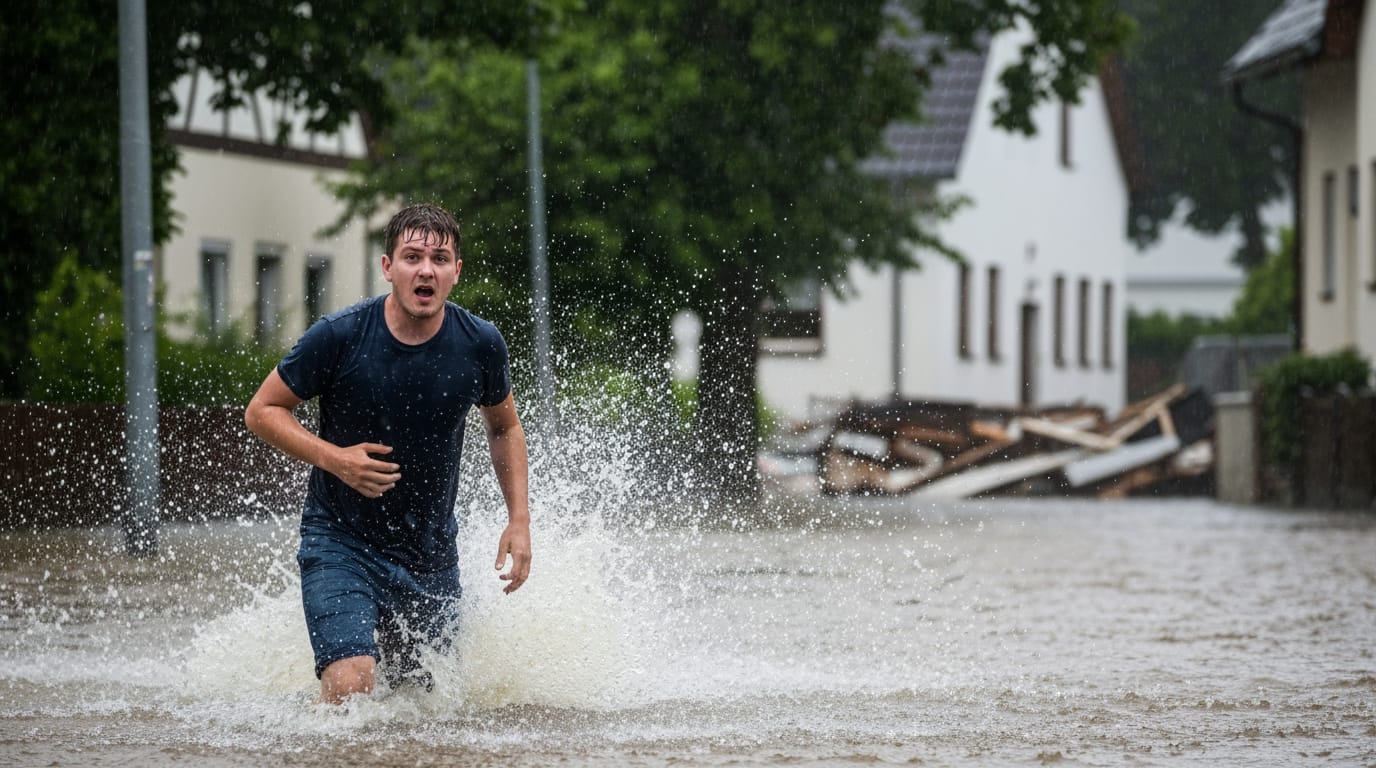 Germany Grapples with Dual Assault of Scorching Heat and Violent Storms