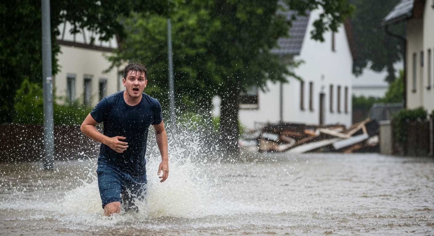 Germany Grapples with Dual Assault of Scorching Heat and Violent Storms