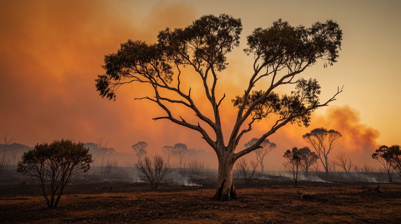 Australian Eucalyptus: A Global Fire Accelerator Reshaping Wildfire Dynamics