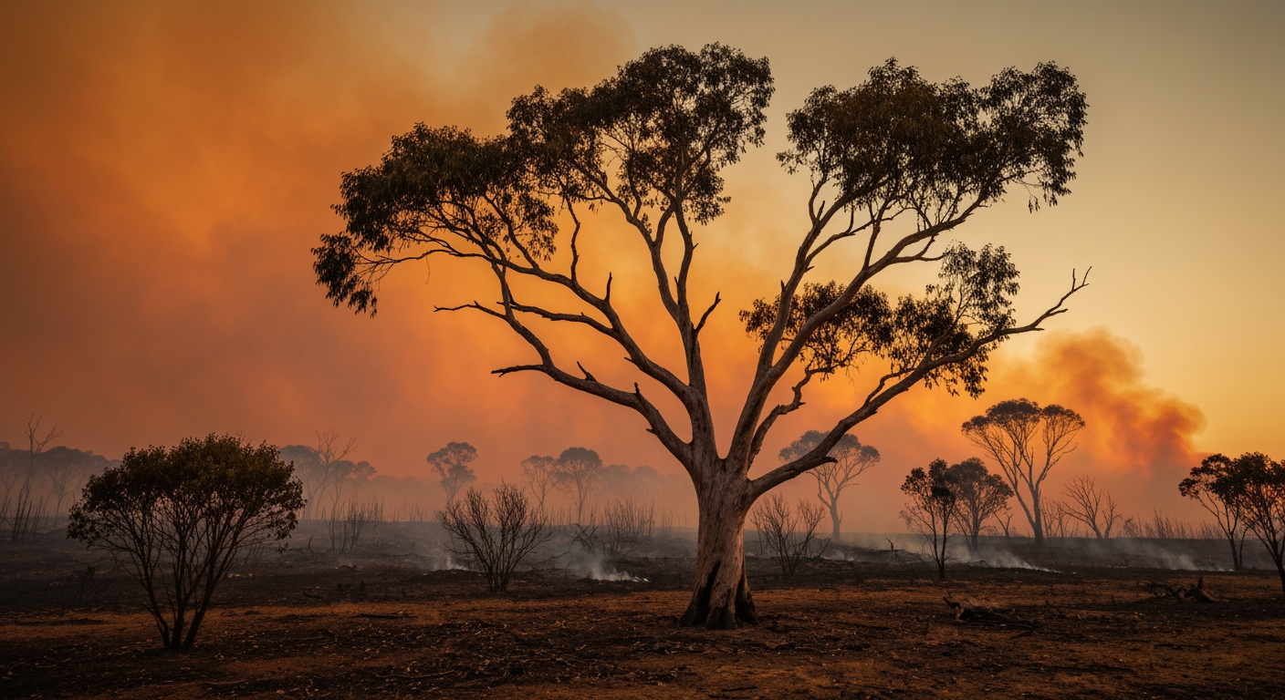 Australian Eucalyptus: A Global Fire Accelerator Reshaping Wildfire Dynamics