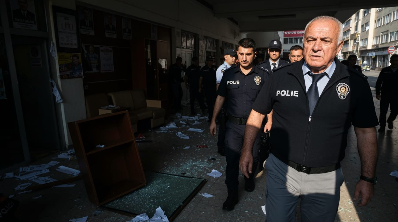 Turkish Police Evict Ousted Opposition Leaders from Party Headquarters Amidst Deepening Political Crisis