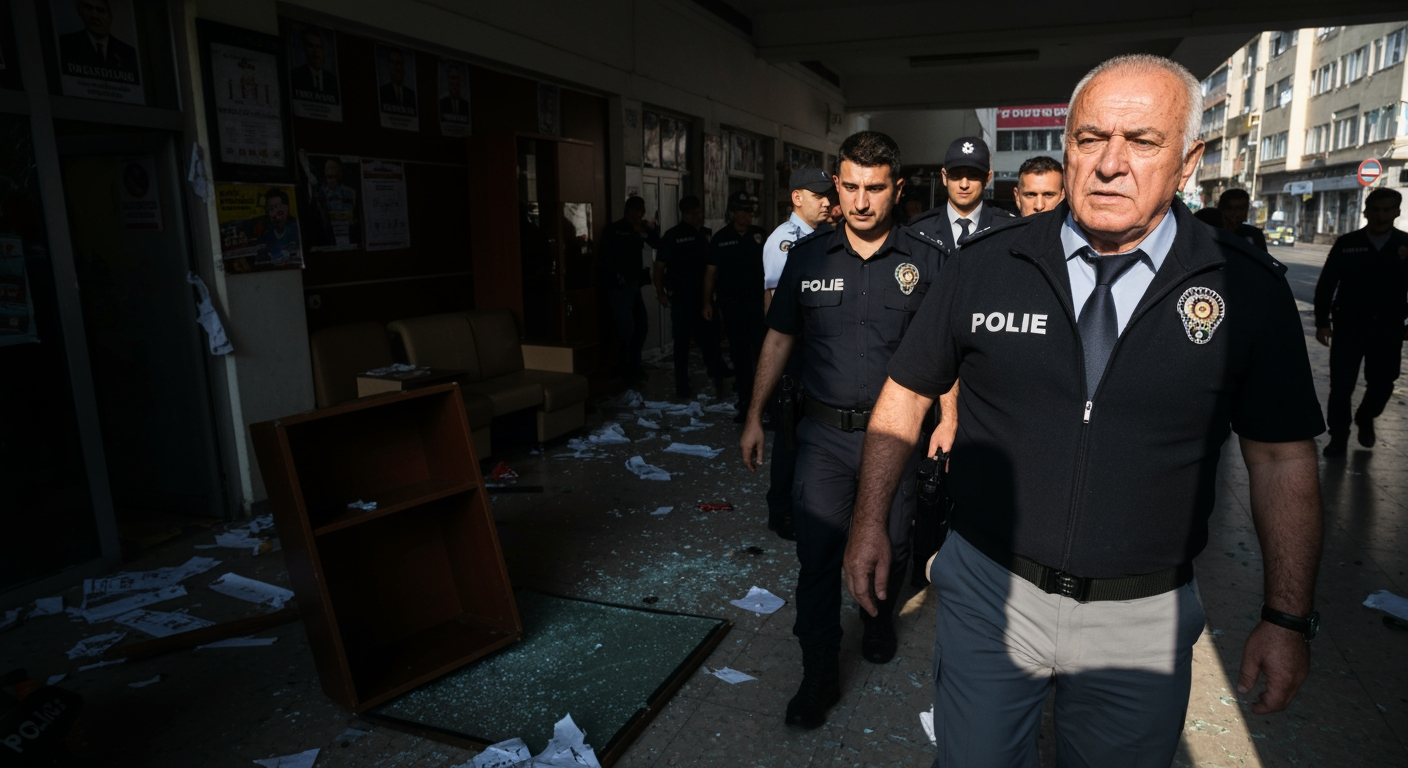 Turkish Police Evict Ousted Opposition Leaders from Party Headquarters Amidst Deepening Political Crisis