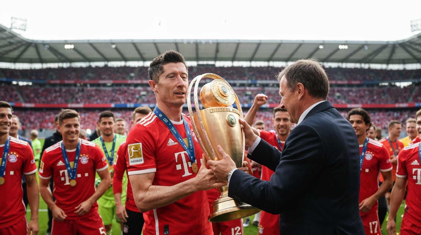 Bayern Munich Clinches Record 35th Bundesliga Title in Allianz Arena Thriller