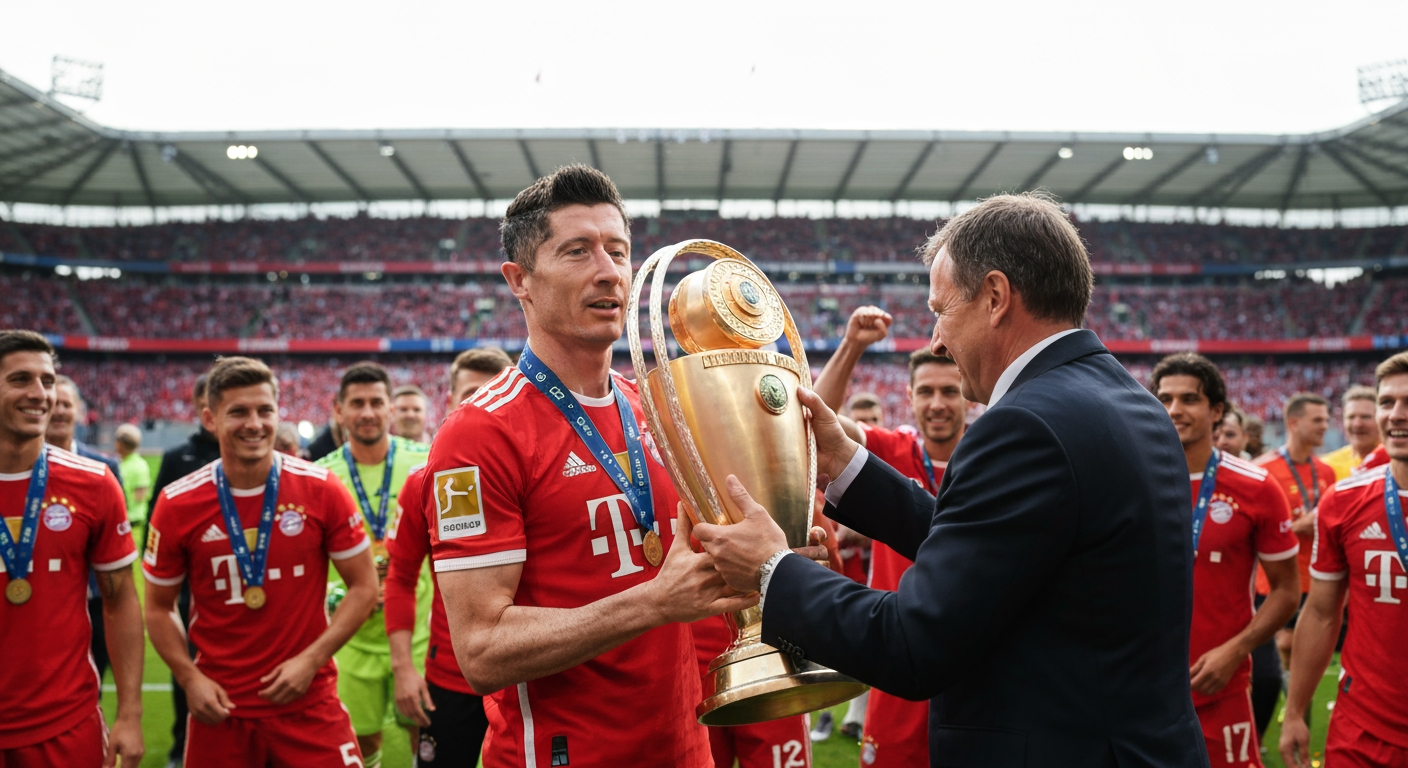 Bayern Munich Clinches Record 35th Bundesliga Title in Allianz Arena Thriller