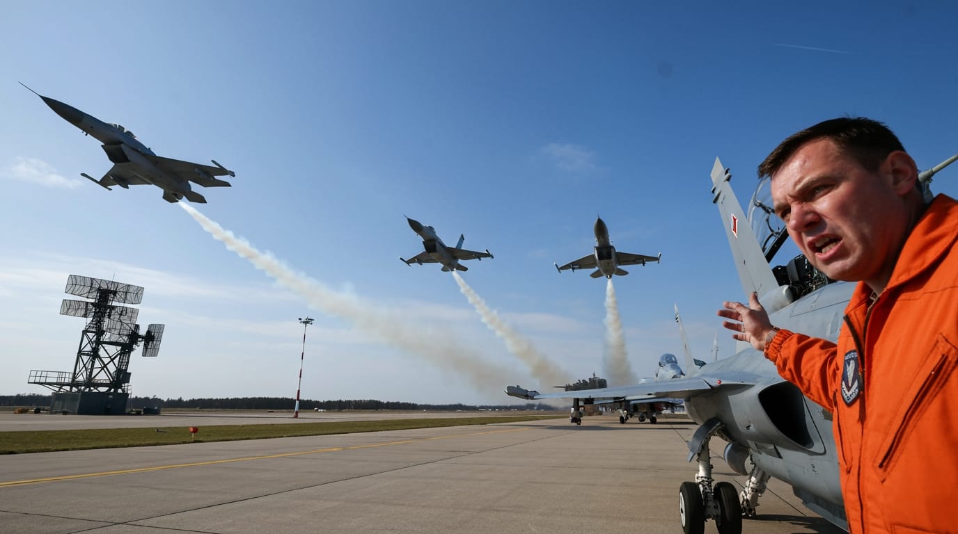 Baltic Airspace Under Strain: NATO Jets Scramble Amid Rising Drone Incidents