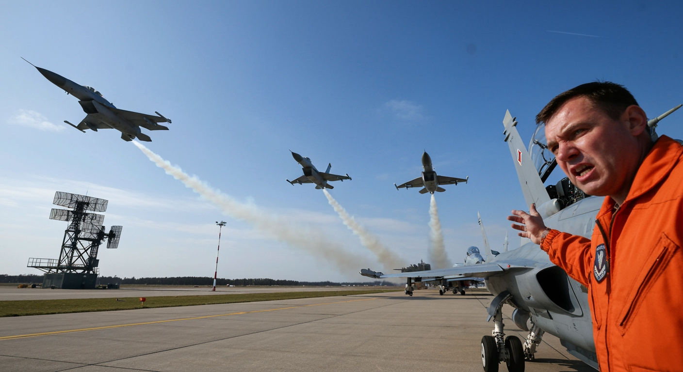 Baltic Airspace Under Strain: NATO Jets Scramble Amid Rising Drone Incidents