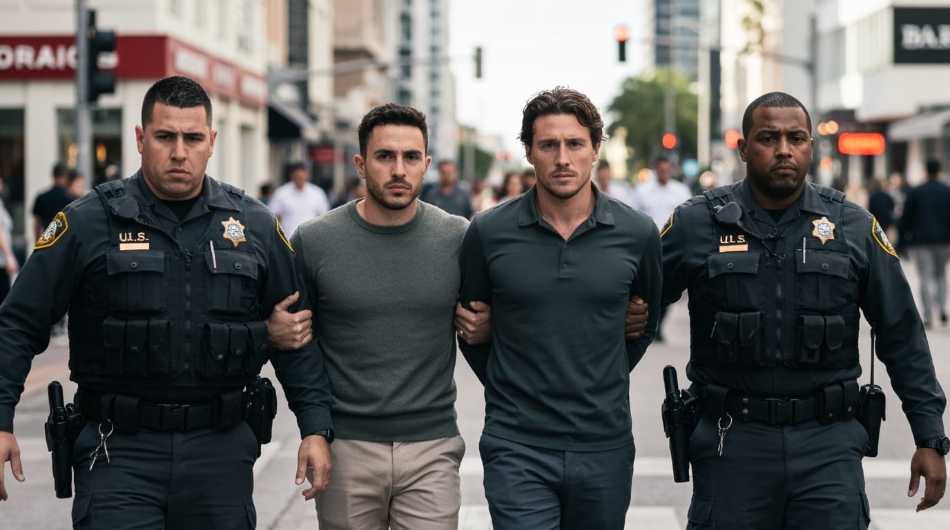 Tate Brothers Arrested in Miami on Fresh UK Rape and Sex Trafficking Charges