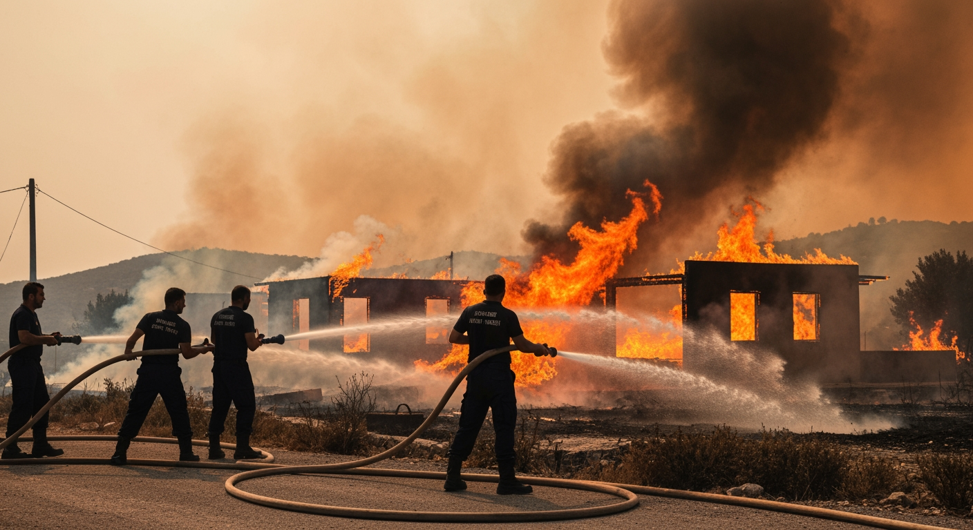 Greece Engulfed: Wildfires Ravage Nation, Threatening Athens and Claiming Lives