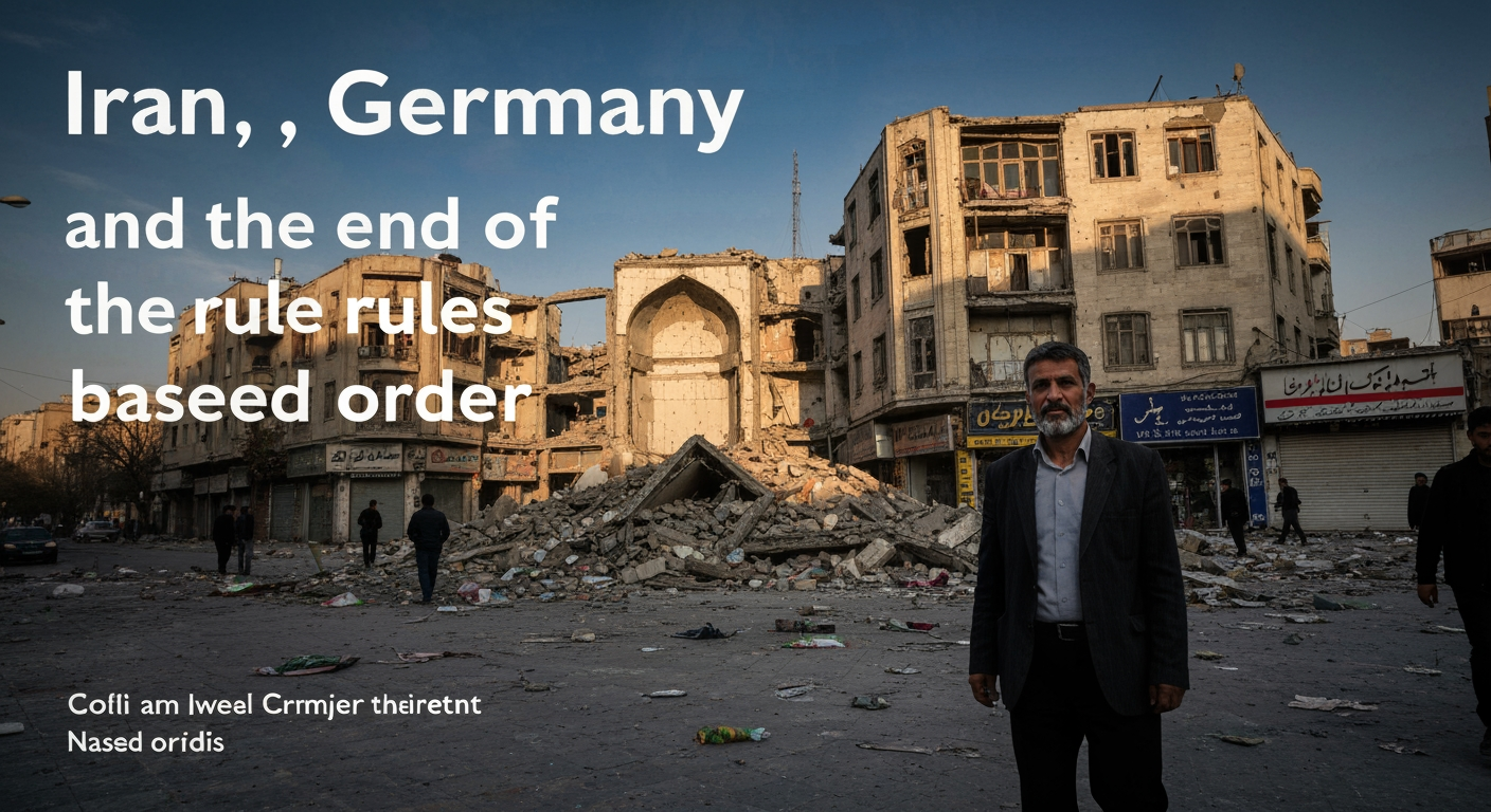 Germany's Rules-Based Reckoning: Iran and the Shifting Sands of Global Order