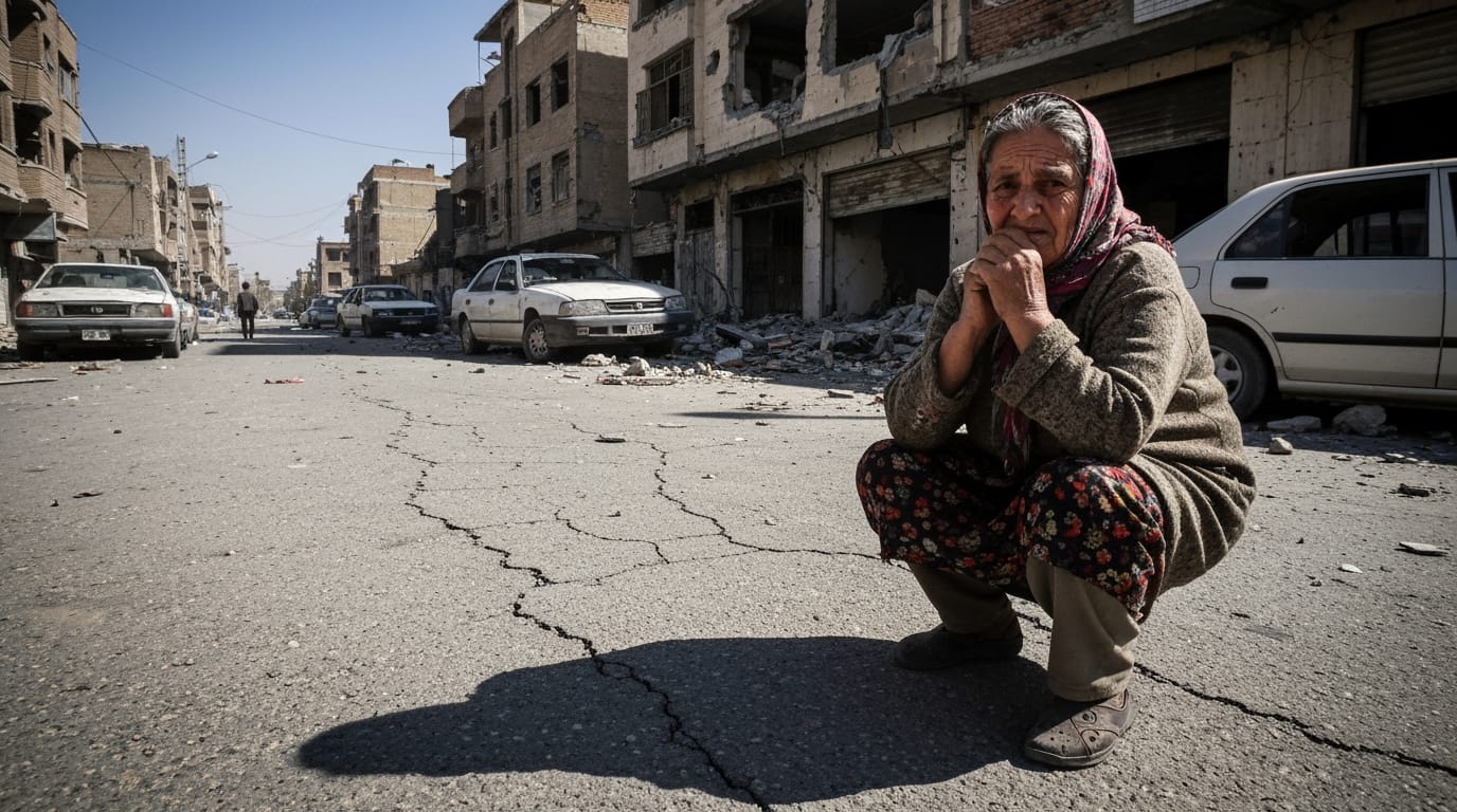 Iran's Civilians Caught in a Calamity: Trapped Between Foreign Bombs and Regime Crackdowns