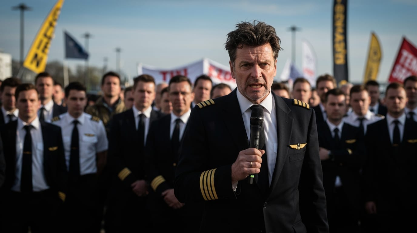 Lufthansa Pilots Stage Widespread 48-Hour Strike, Disrupting German Air Travel